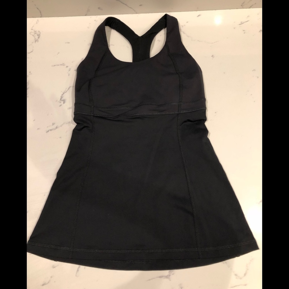 Black Lululemon tank sz. 2